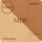 3mm or 6mm MDF (Medium Density Fibreboard), 12x12, 12x19, 16x24, Unfinished | for Laser Engraving, CNC, Wood Burning, Router, Scroll Saw.